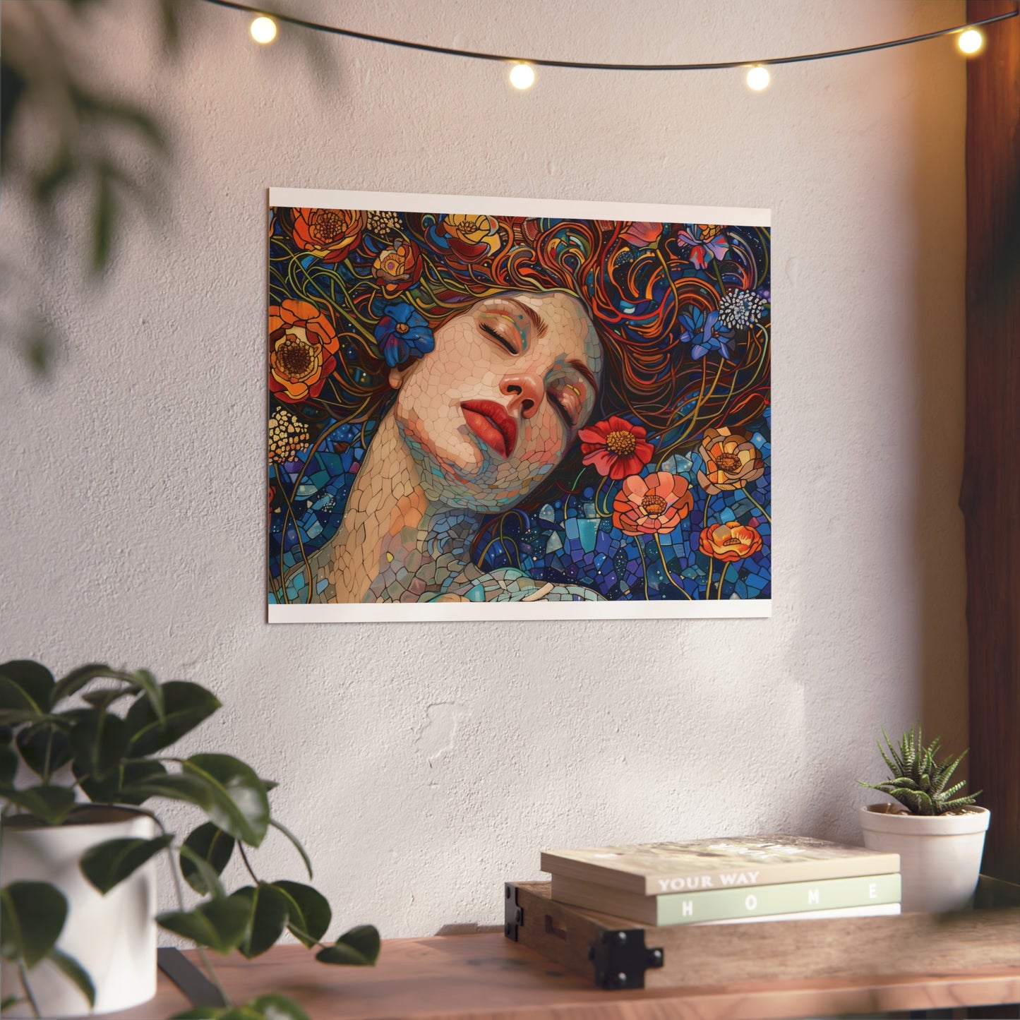 Art Nouveau Beauty #1 Aluminum Composite Panel